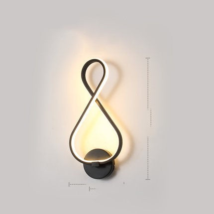 Stilvolle Nordic LED-Lampe für Zuhause