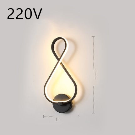 Stilvolle Nordic LED-Lampe für Zuhause