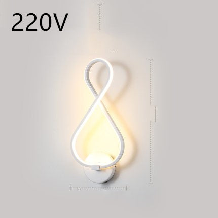 Stilvolle Nordic LED-Lampe für Zuhause